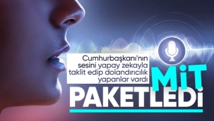 Erdoğan'ın sesiyle aradı! Yapay zeka yoluyla dolandırıcılık