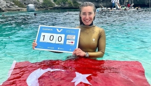 Erkeklerden daha derine daldı