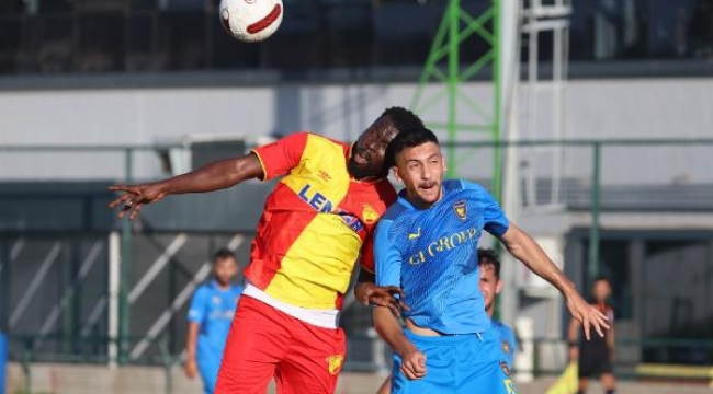 Göztepe'nin hazırlık maçındaki performansı tatmin etmedi