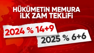 İşte memur ve memur emeklisine zam teklifi