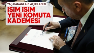 İşte TSK'nın yeni komuta kademesi