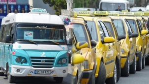 İzmir'de taksi ve dolmuşlarda zamlı tarife başladı