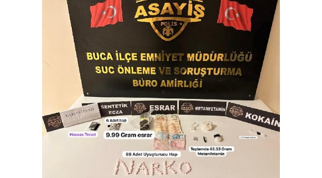 İzmir'de uyuşturucu operasyonu: 1 tutuklama