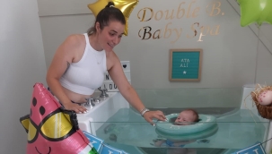 İzmir'in ilk bebek spa merkezi Double B. Baby'de her bebek özeldir