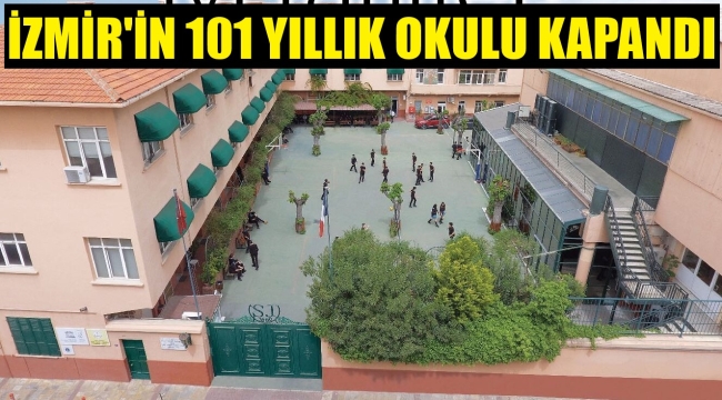 İzmir'in ünlü Fransız okulunun tarihi binası çürük çıktı