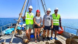 İzmir Körfezi'nin 30 farklı noktasından karot örneği alındı