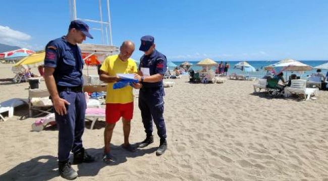 İzmir plajlarında Sahil Güvenlik uyarıları