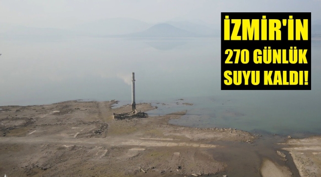 İZSU, İzmir'in ne kadar suyu kaldığını açıkladı