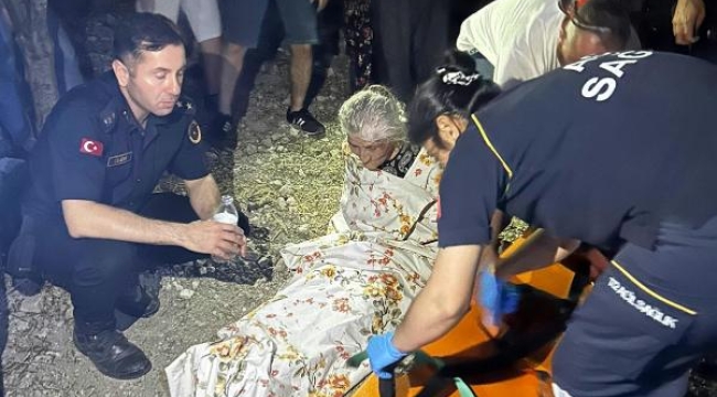 Kaybolan 80 yaşındaki kadın, zeytin bahçesinde bulundu