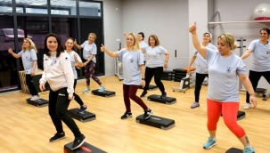 Konak'ta aylık 50 liraya spor kursu