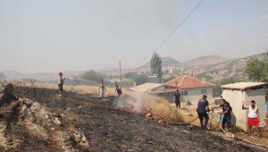 Kula'da 20 dönüm orman yandı