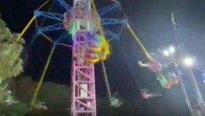 Lunaparktaki kazanın görüntüleri ortaya çıktı
