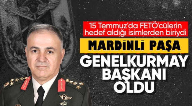 Mardinli Paşa, Genelkurmay Başkanı oldu