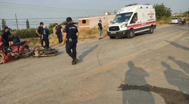 Motosikletler çarpıştı: 1 kişi öldü, 2 yaralı var