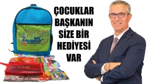 Okula başlayacak Gaziemirli öğrencilere armağan