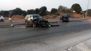 Olgun Şimşek, Bodrum'da trafik kazası geçirdi