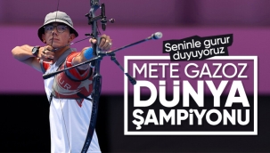 Önce Olimpiyat, şimdi Dünya Şampiyonu