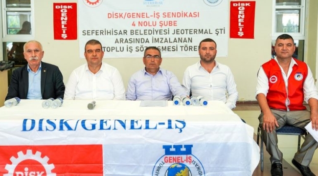 Seferihisar'da zam sevinci! Belediyeden işçilere yüzde 70 zam