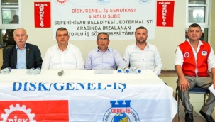 Seferihisar'da zam sevinci! Belediyeden işçilere yüzde 70 zam