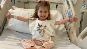 SMA'lı 4.5 yaşındaki Defne'den güzel haber