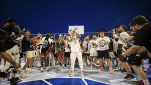 Sokak basketbolunun kalbi Karşıyaka'da attı