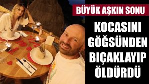 Tartıştığı kocasını bıçaklayarak öldürdü
