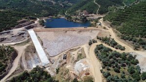 Tire'nin üçüncü barajı Dereli bu ayın sonunda tamamlanacak