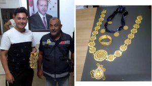 1 milyon 250 bin liralık mücevher buldu