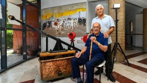 40 yıl itfaiyecilik yaptılar, o günleri gençlere anlattılar