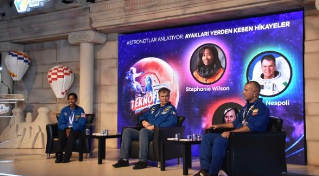 Astronotlar anılarını anlattı
