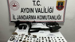 Aydın'da define için kaçak kazıya 1 tutuklama