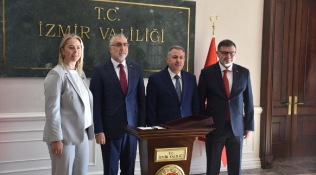 Bakan Işıkhan İzmir'de