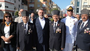  Başkan Sandal: Atatürk ve tüm gazilerimize minnet borçluyuz