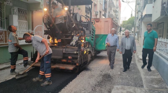 Başkan Selvitopu, Bahar mahallesinde asfalt denetimi yaptı