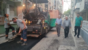 Başkan Selvitopu, Bahar mahallesinde asfalt denetimi yaptı