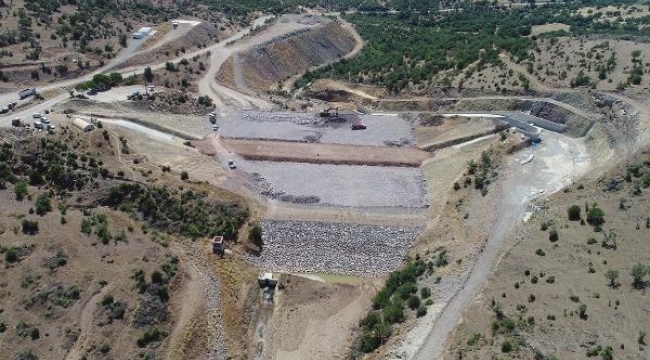 Bergama Sekli Barajı önümüzdeki yılın başında tamamlanacak