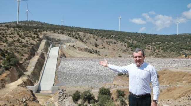 Bergama'nın 8'inci barajı Seklik'in yüzde 75'i tamamlandı