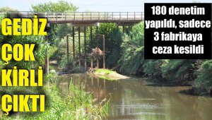 Bu nasıl iş! Gediz'i sanayi kirletiyor deniyor ama 177 fabrika temiz çıktı