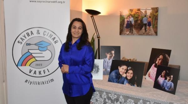 Depremde ölen ikizlerin annesi 6'ncı kütüphaneyi kuruyor