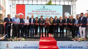 Dikili'de kültür merkezi açıldı