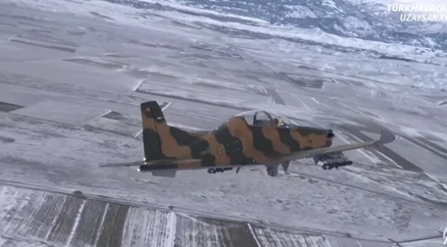 Hürkuş uçağına dakikada 1100 mermi atabilen silah takılıyor