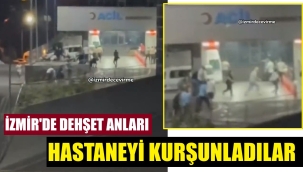 İzmir'deki devlet hastanesinde dehşet anları