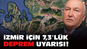 İzmir'deki olası depremin büyüklüğü 7.3 olacak