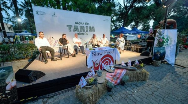 İzmir Fuarı'nda gençlerle "Slow Food" konuşuldu