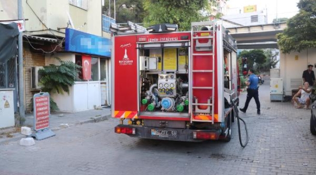 İzmir'de barda yangın: 1 ölü, 1 ağır yaralı 