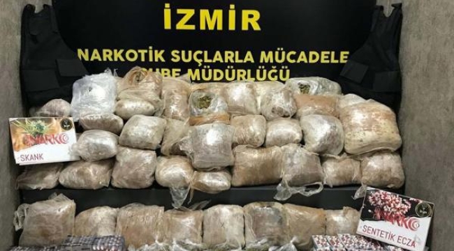 İzmir'de uyuşturucuya 1 haftada 37 tutuklama