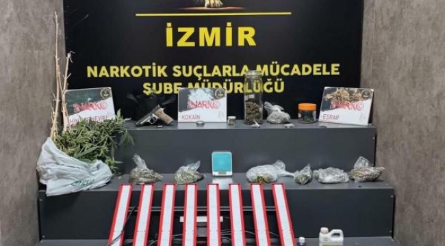 İzmir'deki uyuşturucu operasyonlarında 1 haftada 76 tutuklama