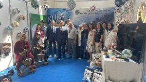 Kulalı kadınların ürettiği el dikimi toplar Expo Sport 2023'te