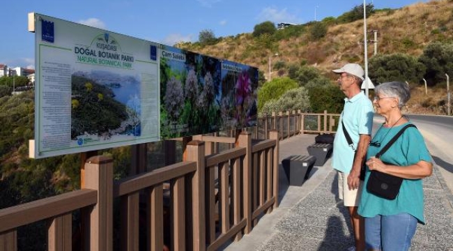 Kuşadası Belediyesi doğal botanik parkı korumaya aldı