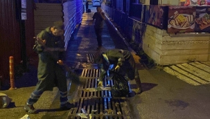 Kuşadası Belediyesi'nin kışa hazırlıkları ilk yağmurda işe yaradı